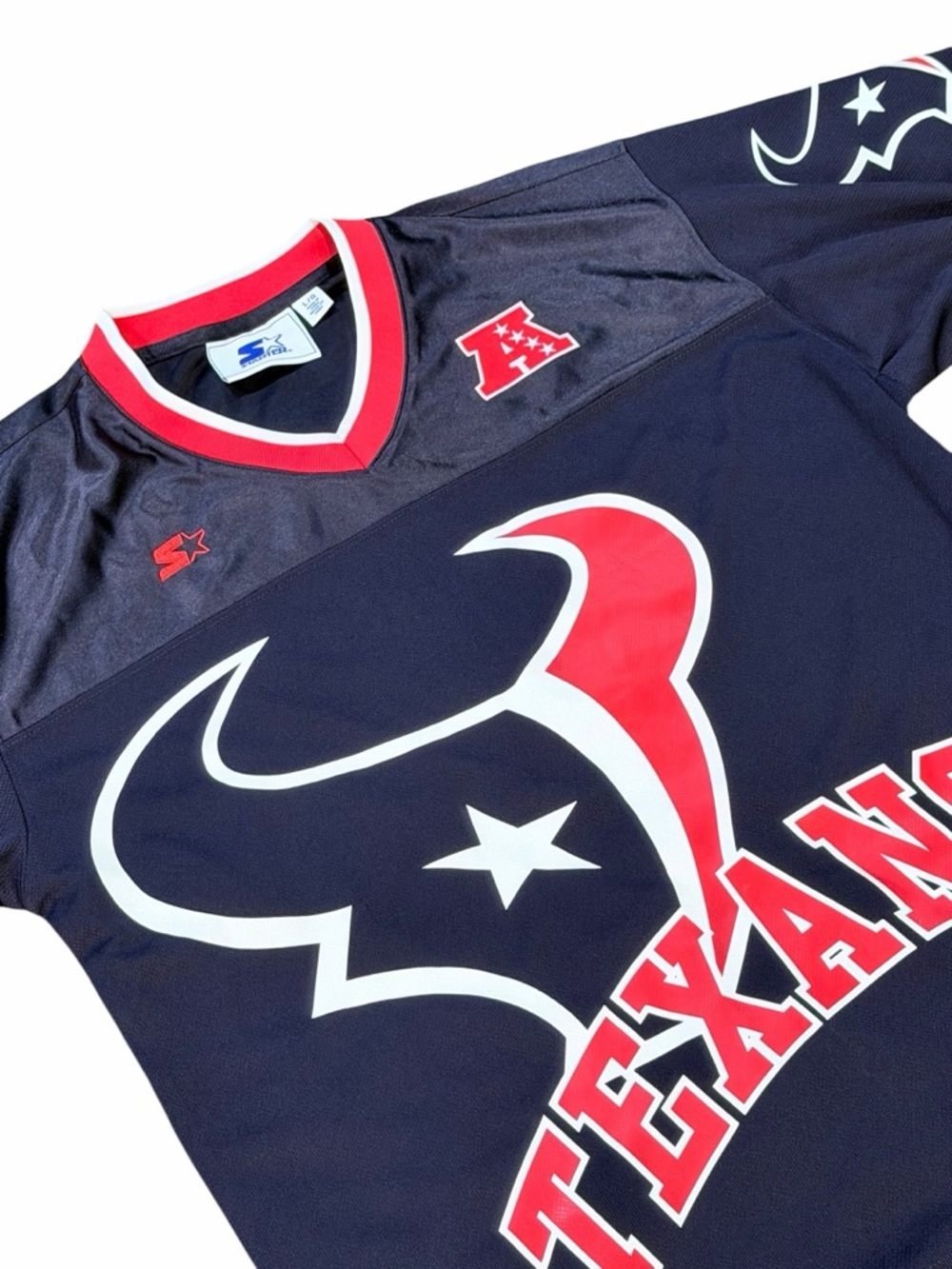 Starter NFL Forward Pass Jersey Texans Large. NWOT
